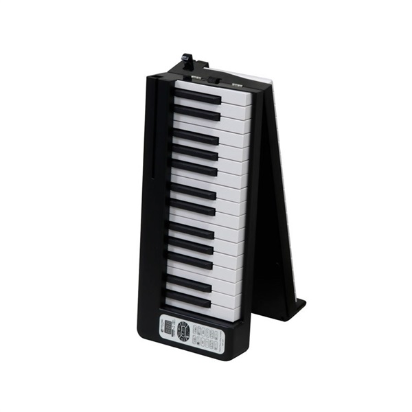 Kikutani 折りたたみ電子ピアノ 電子キーボード KDP-61P BLK(ブラック)