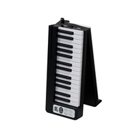 折りたたみ電子ピアノ 電子キーボード KDP-61P BLK(ブラック)