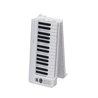 【GW激得セール】折りたたみ電子ピアノ 電子キーボード KDP-61P WHT(ホワイト)