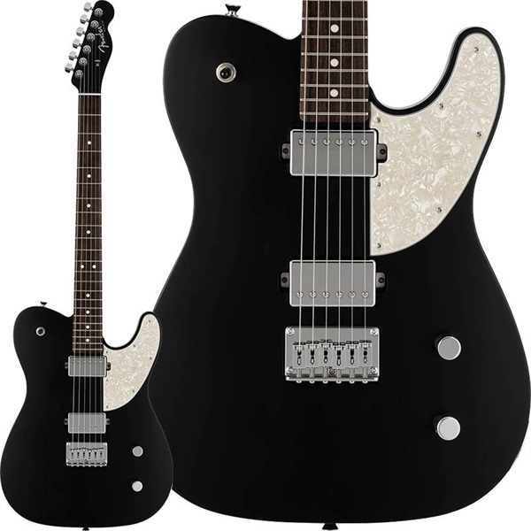 Fender Made in Japan Made in Japan Elemental Telecaster (Stone Black)
