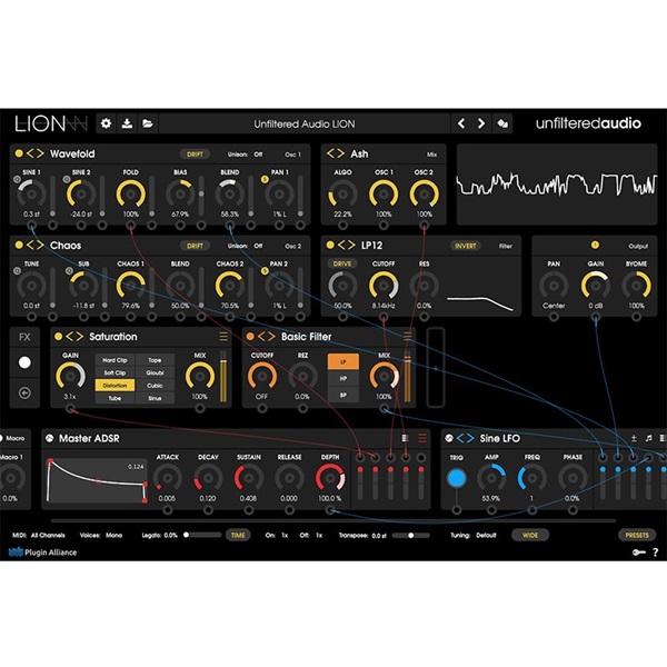 Plugin Alliance Unfiltered Audio LION(オンライン納品)(2時間以内に納品)