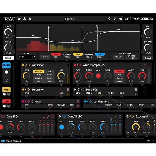 Plugin Alliance Unfiltered Audio TRIAD(オンライン納品)(2時間以内に納品)