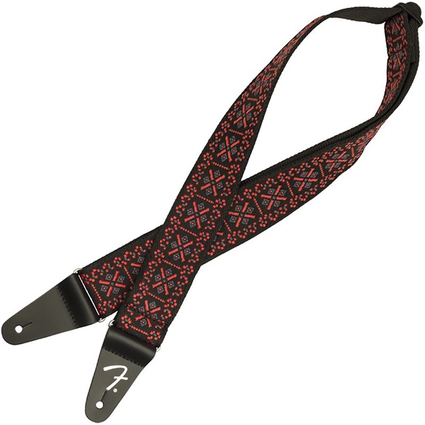 Fender USA Pasadena Woven Strap (Lattice Red) [#0990638034]