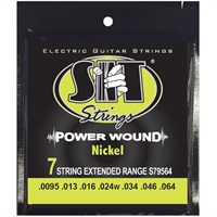 【夏のボーナスセール】 S7-9564 POWER WOUND 7-STRING ELECTRIC GUITAR EXTENDED RANGE