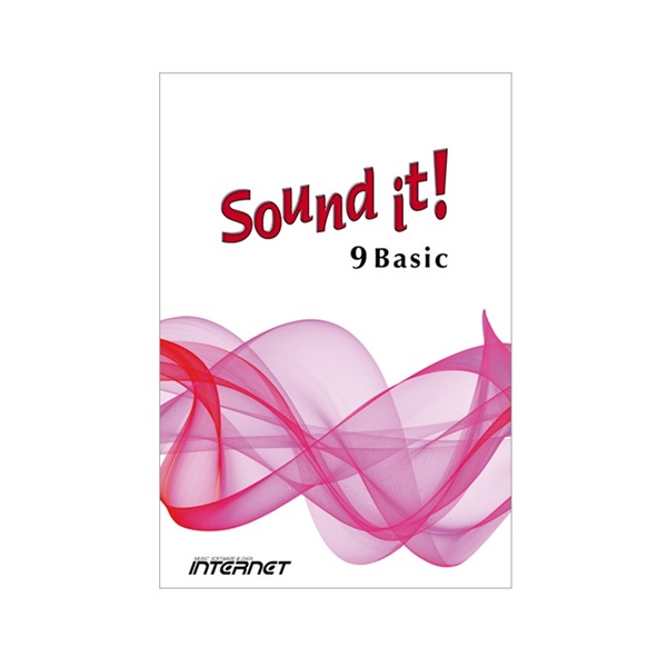 INTERNET Sound it! 9 Basic for Windows(オンライン納品)(2時間以内に納品)
