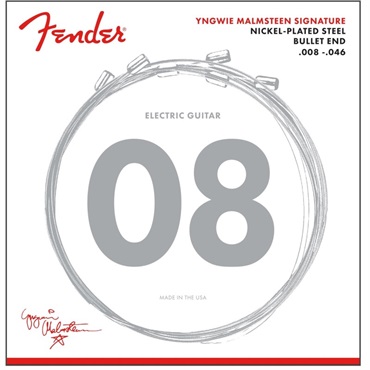 Fender USA Yngwie Malmsteen Signature Electric Guitar Strings (08-46)