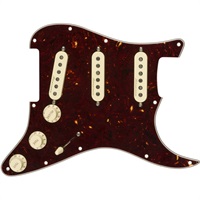 Pre-Wired Strat Pickguard， Vintage Noiseless SSS (Tortoise Shell) [#0992344500]【在庫処分超特価】