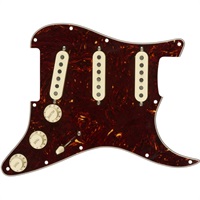 Pre-Wired Strat Pickguard， Tex-Mex SSS (Tortoise Shell) [#0992343500]【在庫処分超特価】