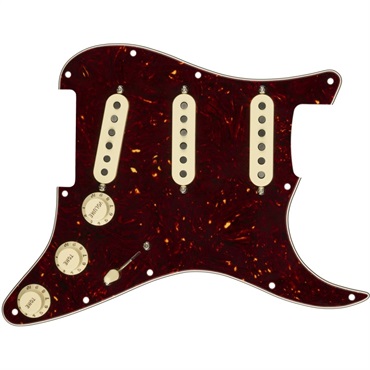 【夏のボーナスセール】 Pre-Wired Strat Pickguard， Custom '69 SSS (Tortoise Shell) [#0992341500]