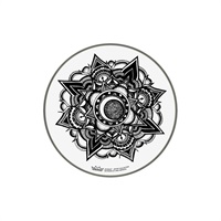 PE-0014-AB-005 [ARTBEAT ARTIST COLLECTION DRUMHEAD - ARIC IMPROTA 14inch / NOCTURNAL BLOOM]