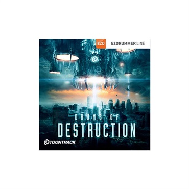 TOONTRACK EZX - DRUMS OF DESTRUCTION(オンライン納品)(2時間以内に納品)