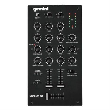 Gemini MM1 2チャンネル DJミキサー Amazon.com: Gemini Portable 2-Channel DJ Mixer – Pocket