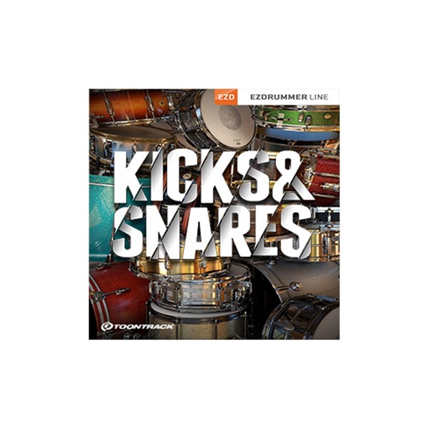 TOONTRACK 【SD3やEZシリーズ、拡張音源が最大40%OFF！】EZX - KICKS ＆ SNARES(オンライン納品)(2時間以内に納品)