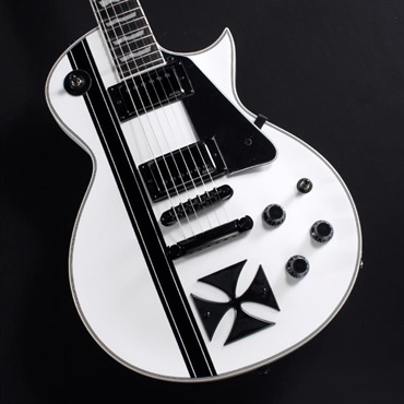 IRON CROSS (Snow White w/Black Stripes) [James Hetfield Model]