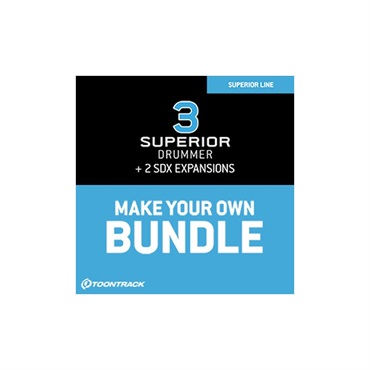 TOONTRACK SUPERIOR DRUMMER 3 BUNDLE(オンライン納品)(2時間以内に納品)