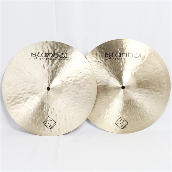 Istanbul／Agop Traditional Jazz HiHats 14 [Top 902g，Bottom 1110g  