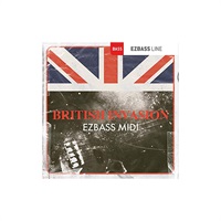 BASS MIDI - BRITISH INVASION(オンライン納品)(2時間以内に納品)