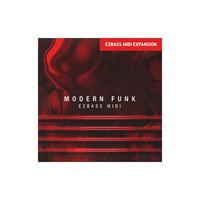 BASS MIDI - MODERN FUNK(オンライン納品)(2時間以内に納品)
