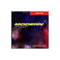 BASS MIDI - MODERN POP(オンライン納品)(2時間以内に納品)