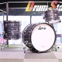 【値下げしました！】Ludwig 60s DownBeat 3pc Drum Kit [20BD，14FT，12TT] 【VINTAGE】
