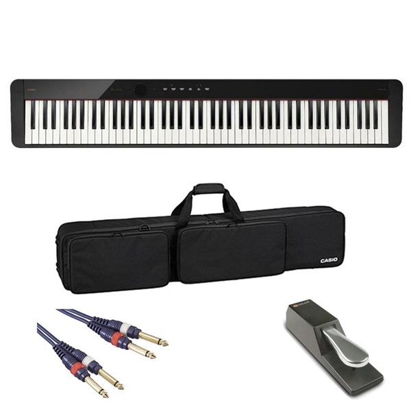 CASIO カシオ PX-S1100BK【ダンパーペダル＆純正ケースセット】(電子ピアノ)