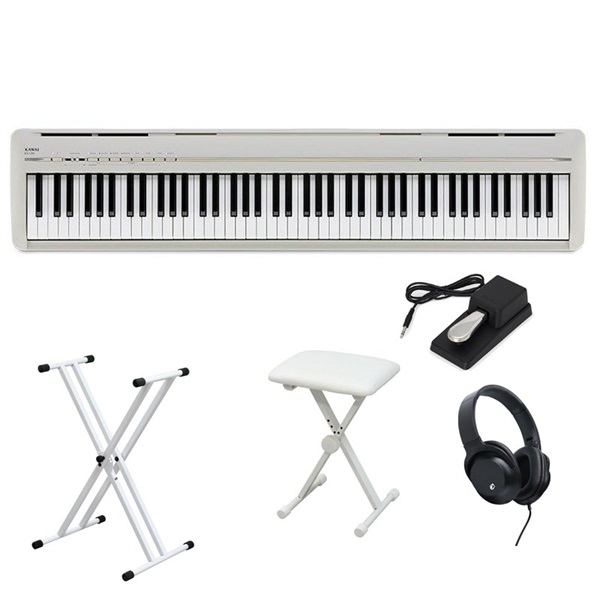 KAWAI ES120LG Filo＋純正ダンパーペダル+X型スタンド+X型イスセット(電子ピアノ)