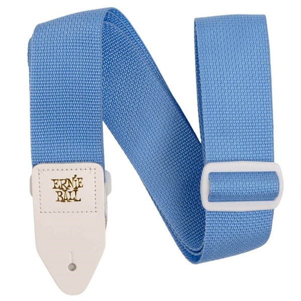ERNIE BALL 【GW激得セール】 SOFT BLUE & WHITE POLYPRO GUITAR STRAP [#P05348]