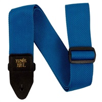 【創業50周年大決算SALE】 PEARL BLUE & BLACK POLYPRO GUITAR STRAP [#P05352]