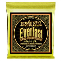 Everlast Coated 80/20 Bronze Alloy Acoustic Strings (#2560 Everlast Coated EXTRA LIGHT)