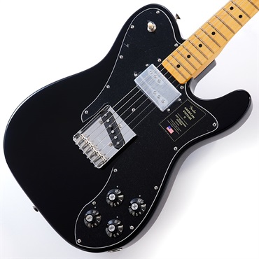 Limited Edition American Vintage II 1977 Telecaster Custom (Black/Maple)