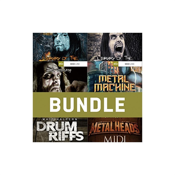 TOONTRACK DRUM 6MIDI - METAL DRUMS(オンライン納品)(2時間以内に納品)
