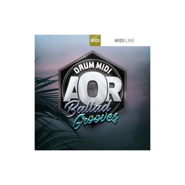 TOONTRACK DRUM MIDI - AOR BALLAD GROOVES(オンライン納品)(2時間以内に納品)