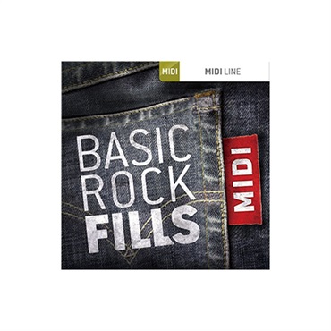 TOONTRACK DRUM MIDI - BASIC ROCK FILLS(オンライン納品)(2時間以内に納品)