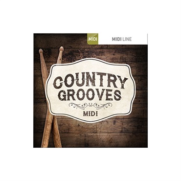 TOONTRACK DRUM MIDI - COUNTRY GROOVES(オンライン納品)(2時間以内に納品)