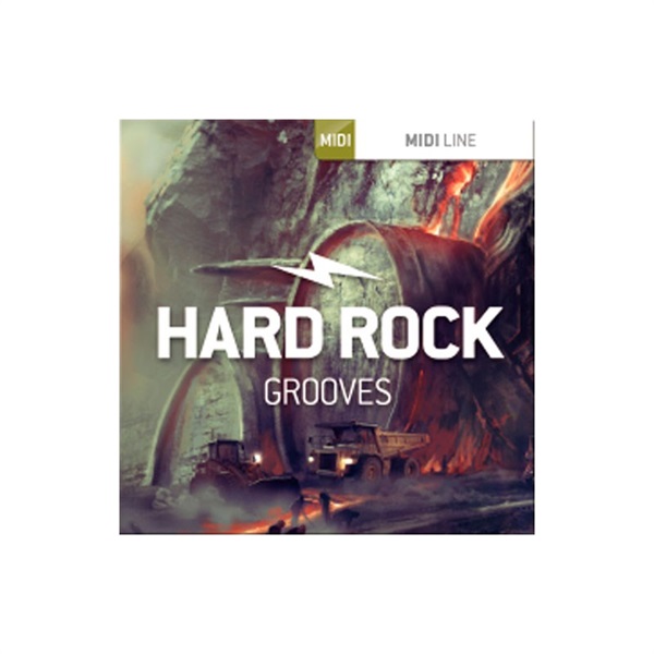 TOONTRACK DRUM MIDI - HARD ROCK GROOVES(オンライン納品)(2時間以内に納品)