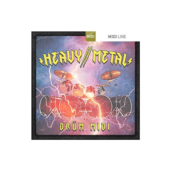 TOONTRACK DRUM MIDI - HEAVY METAL(オンライン納品)(2時間以内に納品)