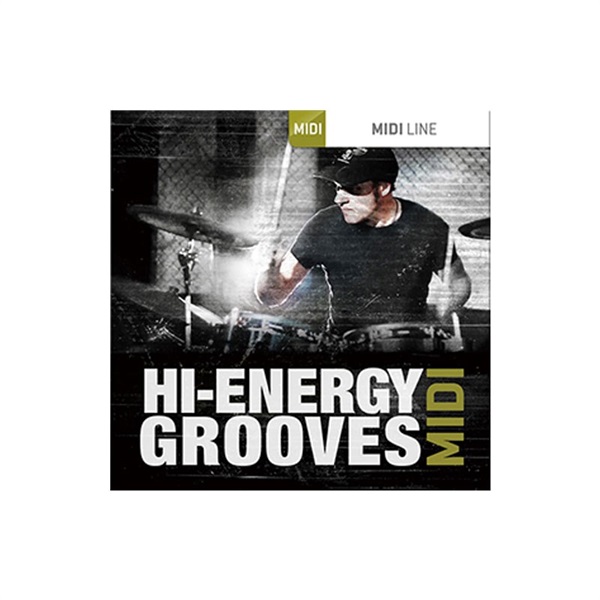 TOONTRACK DRUM MIDI - HIGH ENERGY GROOVES(オンライン納品)(2時間以内に納品)
