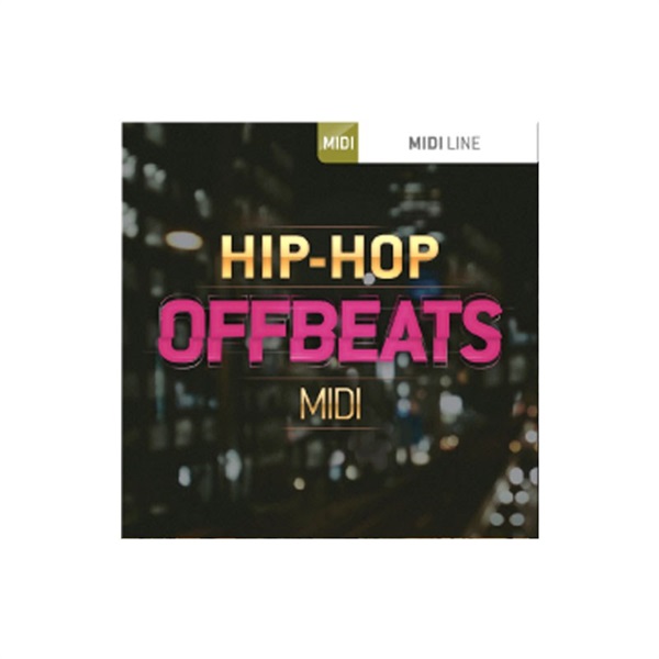 TOONTRACK DRUM MIDI - HIP-HOP OFFBEATS(オンライン納品)(2時間以内に納品)