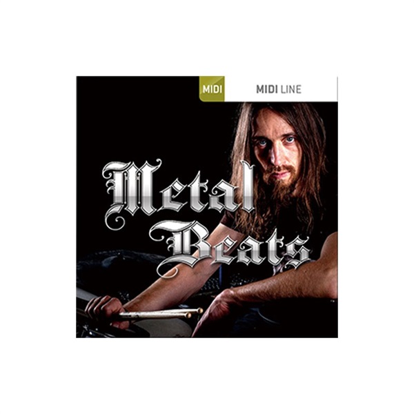TOONTRACK DRUM MIDI - METAL BEATS(オンライン納品)(2時間以内に納品)