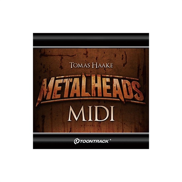 TOONTRACK DRUM MIDI - METALHEADS(オンライン納品)(2時間以内に納品)