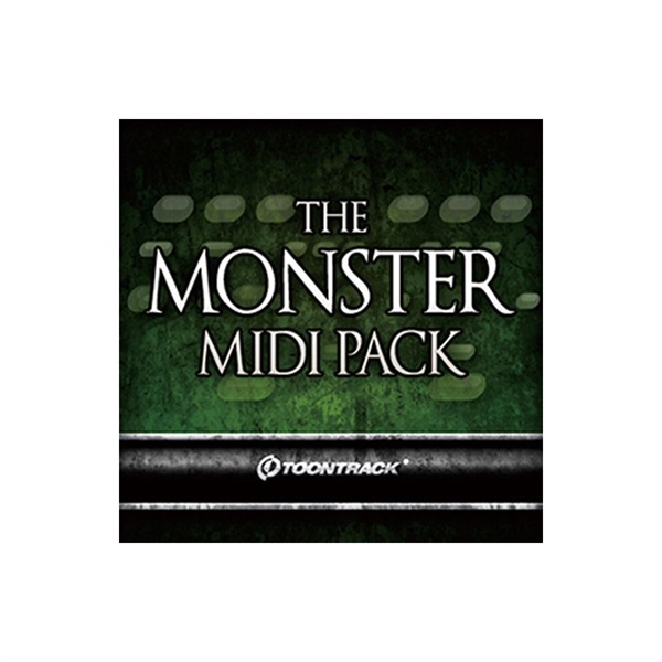 TOONTRACK DRUM MIDI - MONSTER MIDI PACK(オンライン納品)(2時間以内に納品)