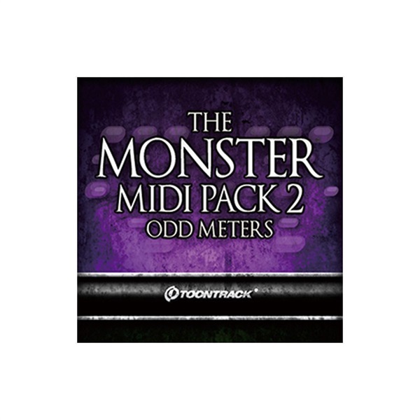 TOONTRACK DRUM MIDI - MONSTER MIDI PACK 2 ODD METERS(オンライン納品)(2時間以内に納品)
