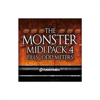 DRUM MIDI - MONSTER MIDI PACK 4 FILLS & ODD METERS(オンライン納品専用)※代引きはご利用いただけません