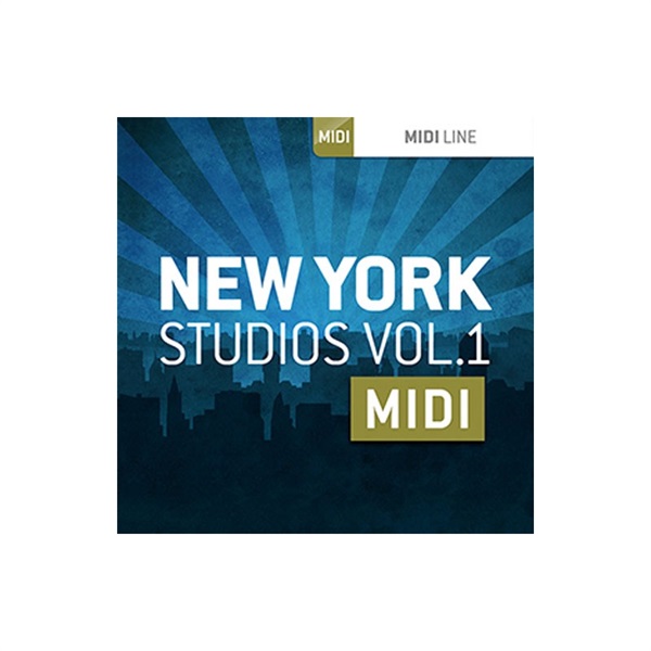 TOONTRACK DRUM MIDI - NEW YORK STUDIOS VOL.1(オンライン納品)(2時間以内に納品)