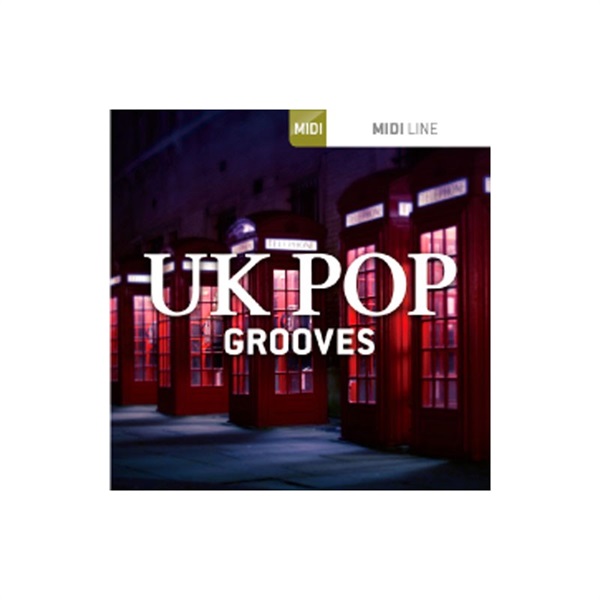 TOONTRACK DRUM MIDI - UK POP GROOVES(オンライン納品)(2時間以内に納品)