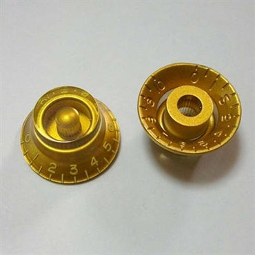 Vintage Tint Top Hat knob Gold [8501]