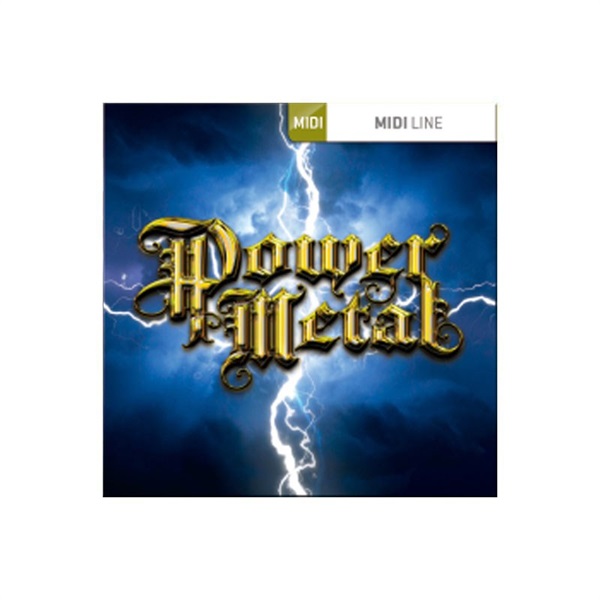 TOONTRACK DRUM MIDI - POWER METAL(オンライン納品)(2時間以内に納品)