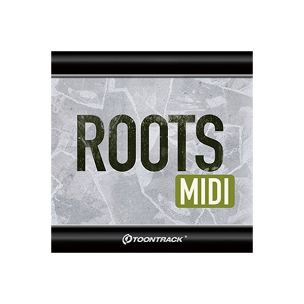 TOONTRACK DRUM MIDI - ROOTS(オンライン納品)(2時間以内に納品)