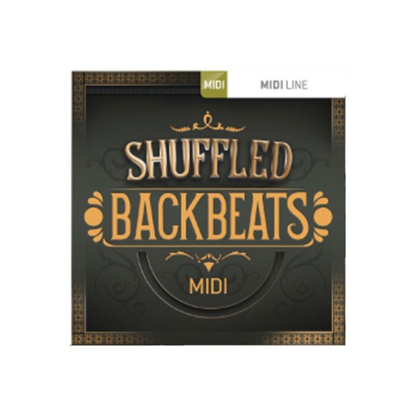 TOONTRACK DRUM MIDI - SHUFFLED BACKBEATS(オンライン納品)(2時間以内に納品)
