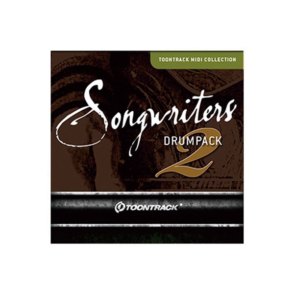 TOONTRACK DRUM MIDI - SONGWRITERS DRUMPACK 2(オンライン納品)(2時間以内に納品)